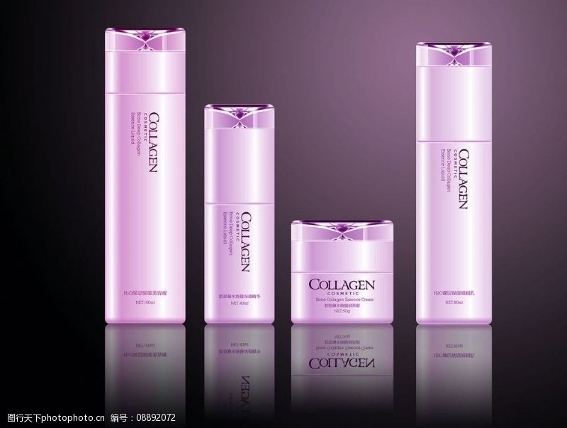 化妝品與辦公用品包裝效果圖設計指南